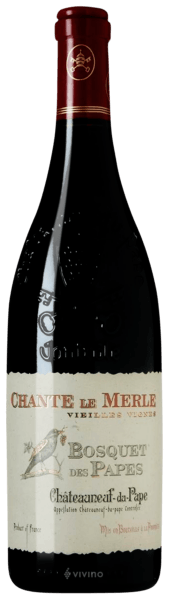 Bosquet des Papes Châteauneuf-du-Pape Chante Le Merle 2015
