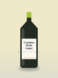 Camden Hells Lager. Crisp & Citrus (placeholder).