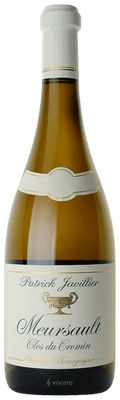 Patrick Javillier Meursault Clos du Cromin 2022