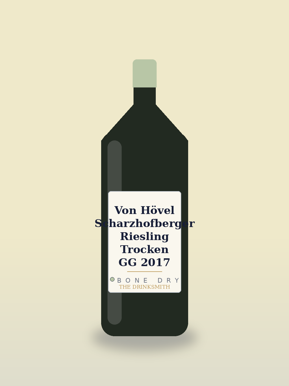 Von Hövel Scharzhofberger Riesling Trocken GG 2017. Bone Dry (placeholder).